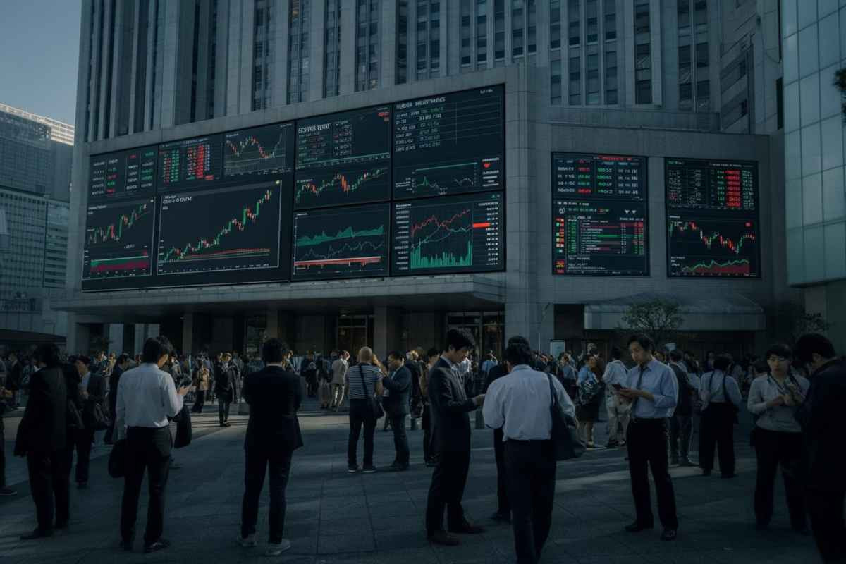 Tokyo chiude la borsa a livelli record: un balzo dell'1,30%