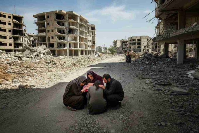 Tragedia a Gaza City: una famiglia di otto persone perde la vita in un attacco israeliano