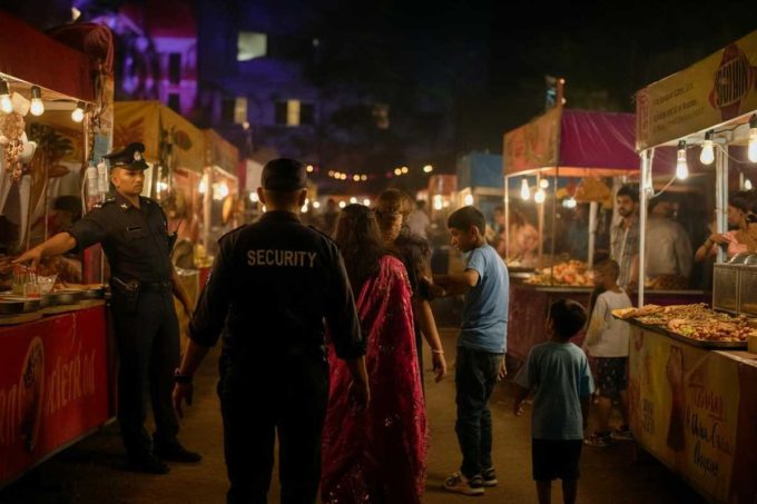 Ubriaca morde un addetto alla sicurezza: il bizzarro incidente alla sagra di Mantova