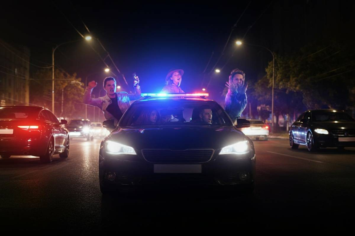 Un 34enne ubriaco finge di essere un poliziotto e sfida i carabinieri nel traffico: ecco cosa è successo