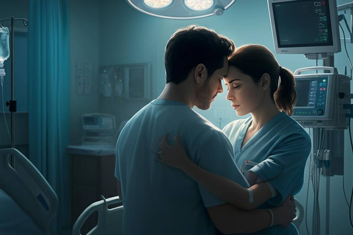 Una storia d'amore e altruismo: Angelica dona un rene a Michele, il marito malato cronico