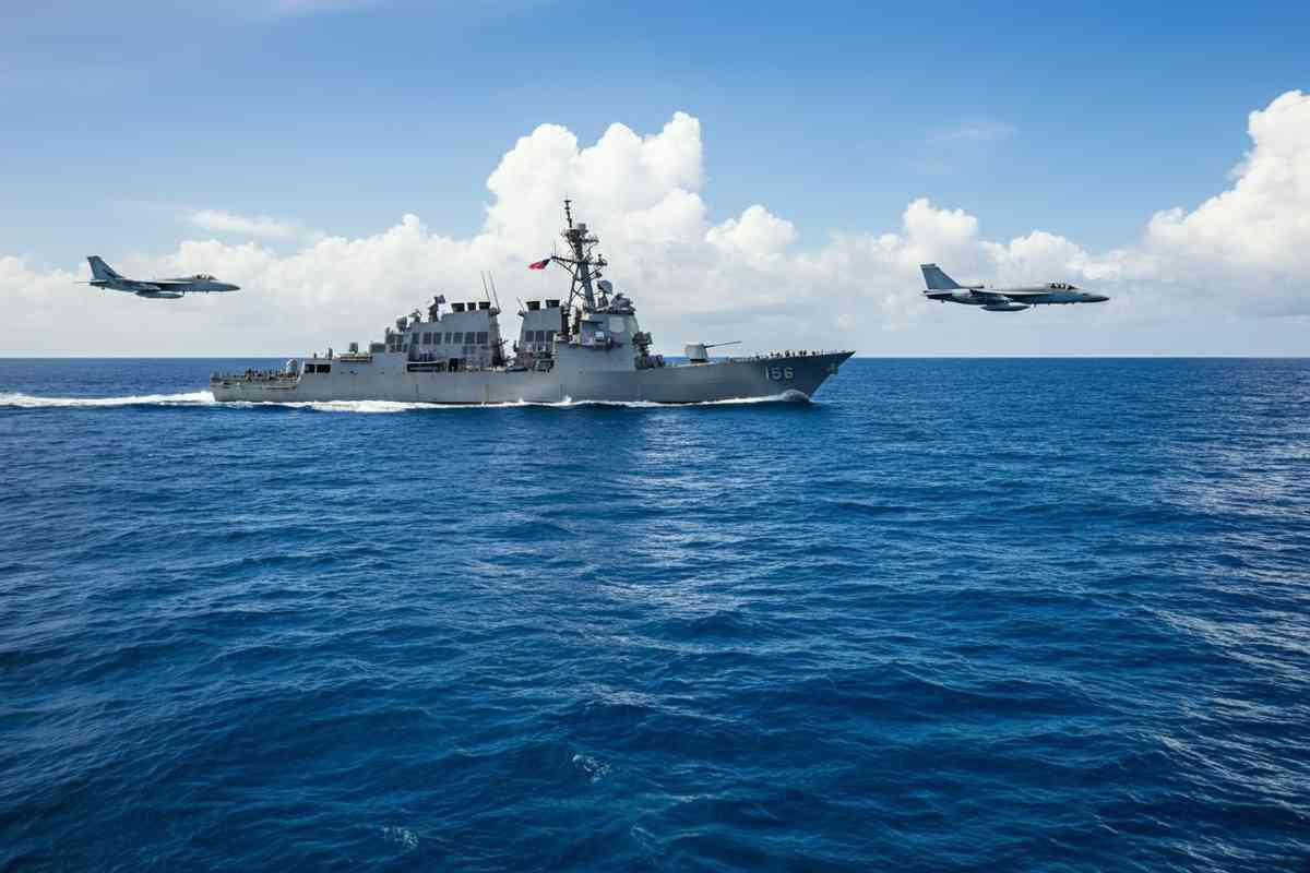 Aerei militari venezuelani sorvolano nave Usa: tensione alle porte del Pentagono