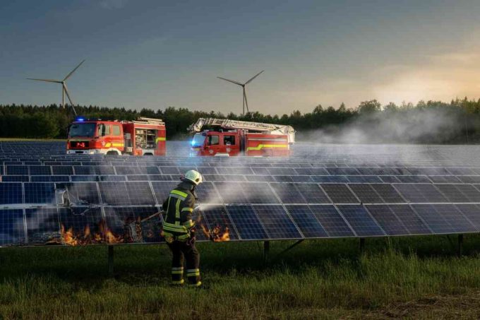 Attentato in Sardegna: 5 mila pannelli fotovoltaici ridotti in macerie