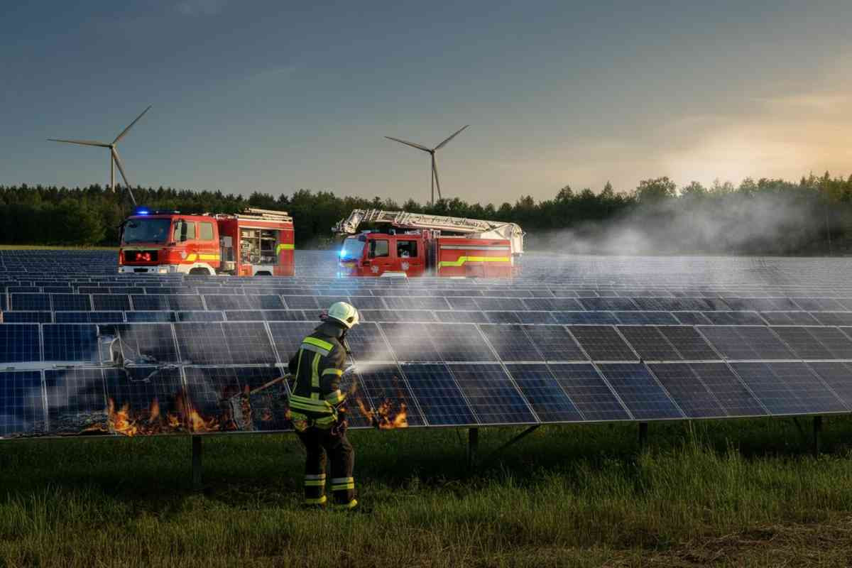 Attentato in Sardegna: 5 mila pannelli fotovoltaici ridotti in macerie