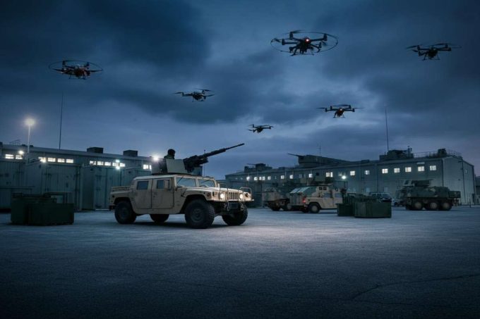 Droni misteriosi avvistati vicino a basi militari in Danimarca