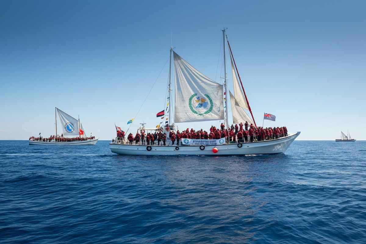 Flotilla Italia verso Israele: la missione legale continua senza sosta