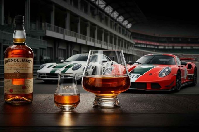 Glenfiddich e Aston Martin Formula One: un brindisi esclusivo a Monza con whisky pregiato