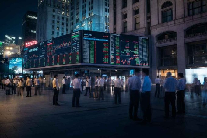 Hong Kong in rosso: la Borsa apre con un calo dello 0,22%