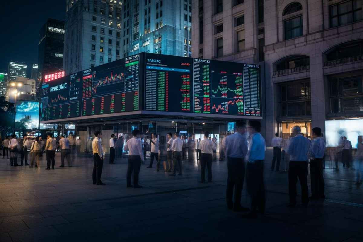 Hong Kong in rosso: la Borsa apre con un calo dello 0,22%