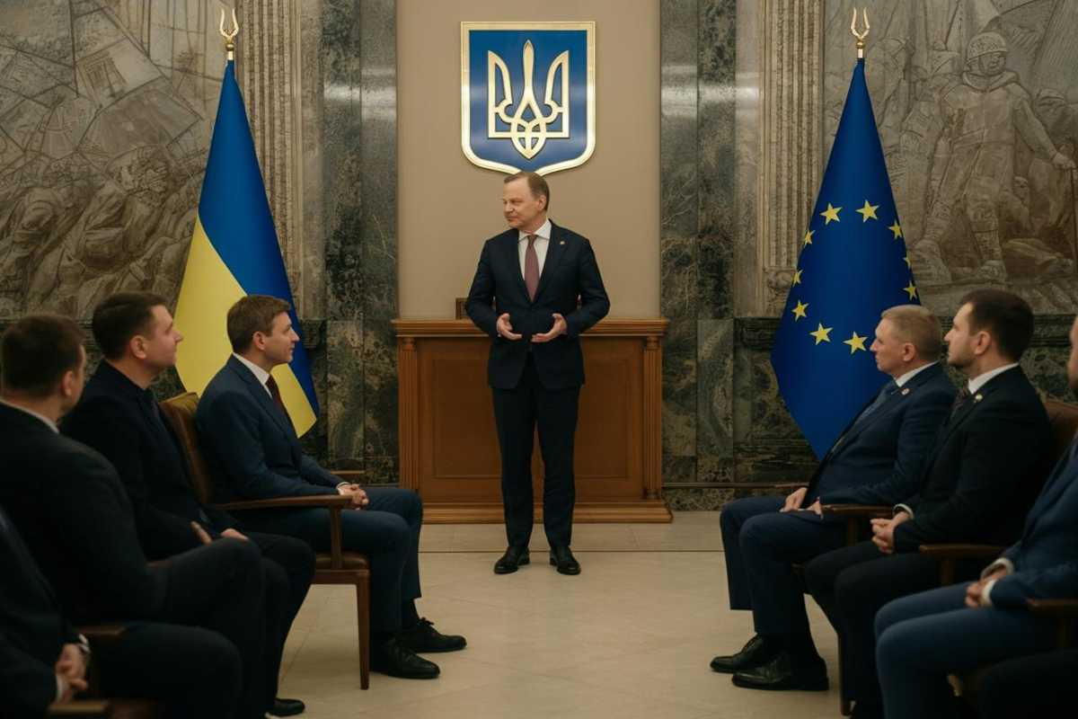 Metsola incontra Zelensky e il presidente della Rada: un passo verso la cooperazione europea