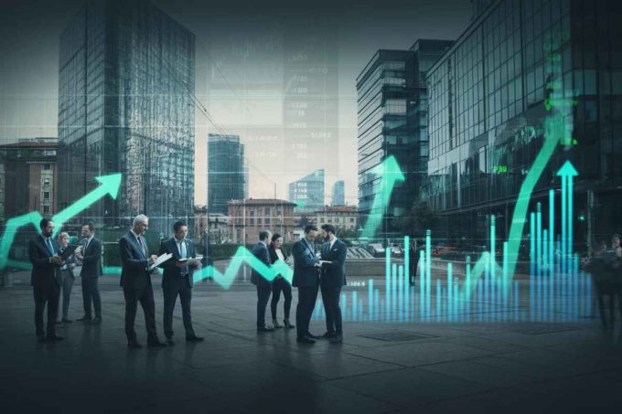 Milano in rialzo: Leonardo, Tim e Stellantis trainano la Borsa con un +0,6%