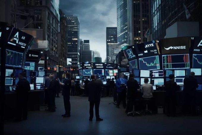 Milano in rosso: la borsa segna un calo dell'1,28%