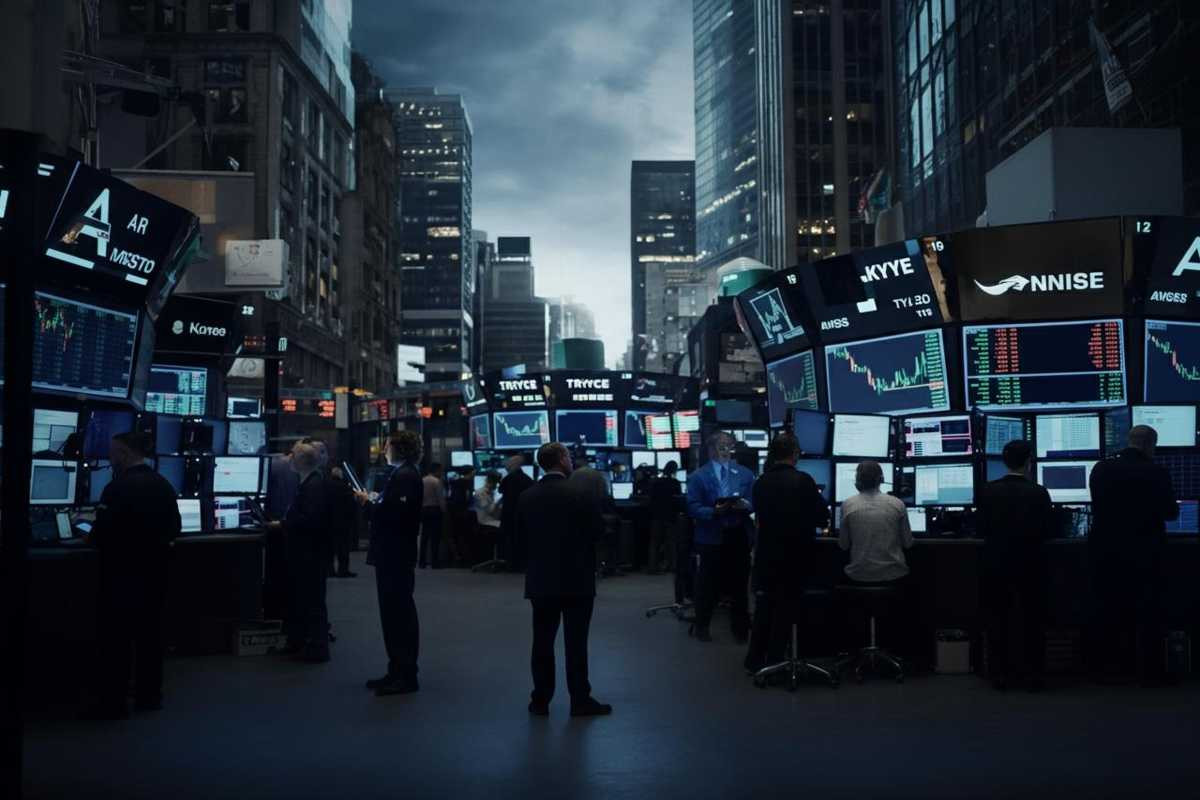 Milano in rosso: la borsa segna un calo dell'1,28%