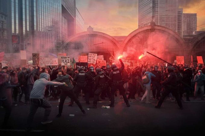 Milano in subbuglio: il corteo per Gaza degenera in scontri tra polizia e manifestanti