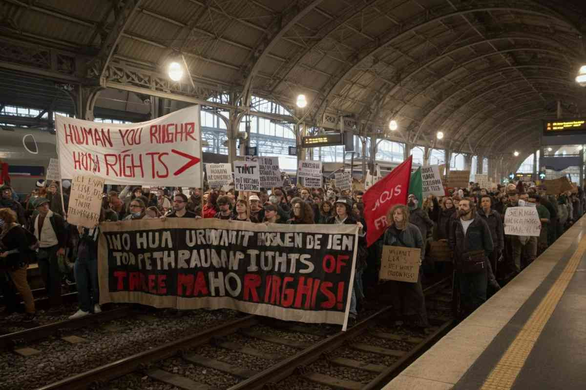 Minacce a Giorgia Meloni e treni bloccati a Torino: la premier risponde con orgoglio