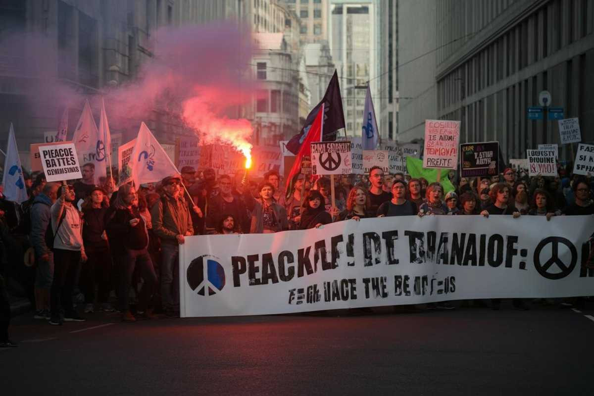 Scontri a Torino: manifestanti per la Palestina bloccano aeroporto e sede di Leonardo