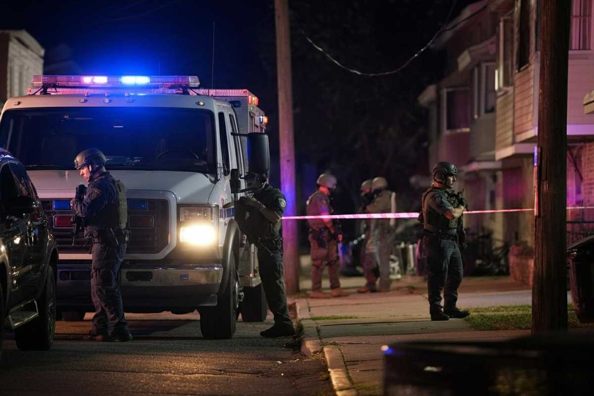 Spari in Pennsylvania: cinque agenti feriti durante un'operazione di polizia