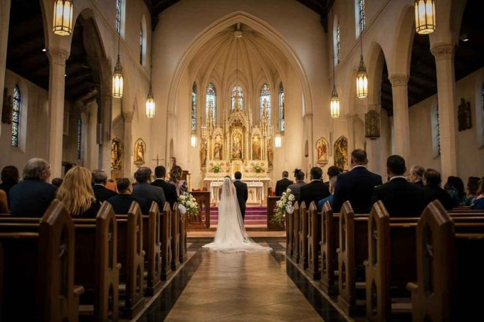 Sposa in ritardo, parroco inizia la cerimonia: il rispetto per i fedeli prima di tutto