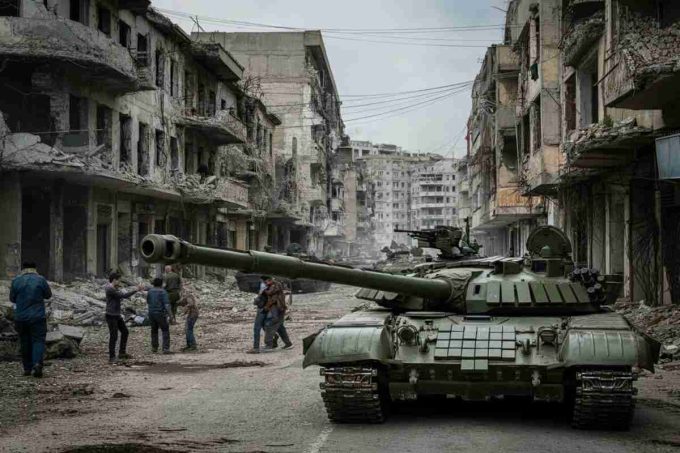 Tank dell'Idf nel cuore di Gaza City: una testimonianza della guerra in corso