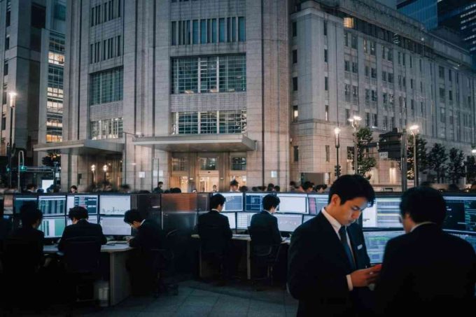 Tokyo in rosso: la borsa apre in calo del 0,59%