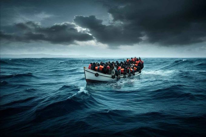 Tragedia in mare: 50 rifugiati perdono la vita in un incendio al largo della Libia