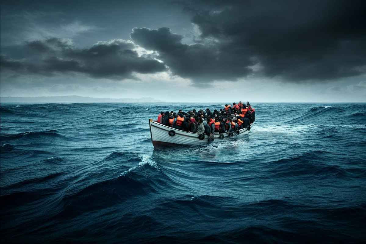 Tragedia in mare: 50 rifugiati perdono la vita in un incendio al largo della Libia