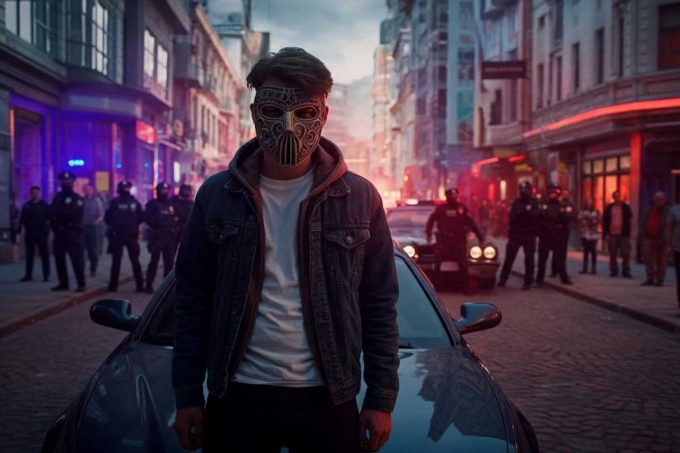 Un ladro in costume: arrestato mentre ruba un'auto travestito da Gigi D'Alessio