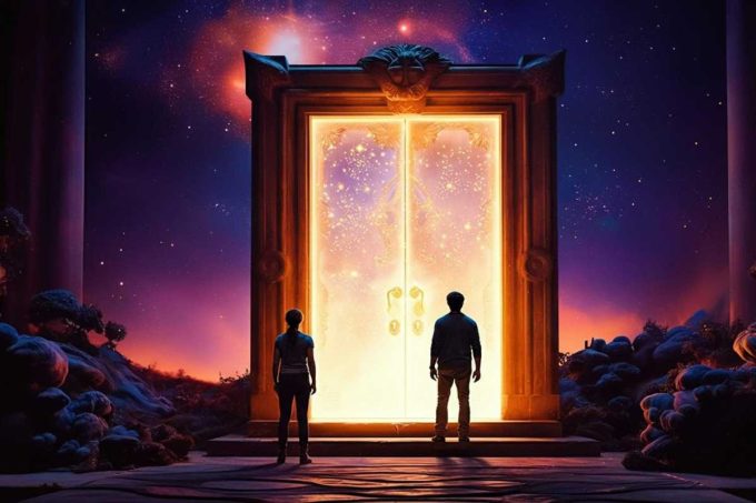 Un viaggio audace e affascinante: le porte magiche di Farrell e Robbie