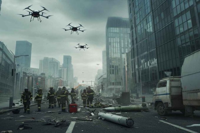 Varsavia: scoperti sette droni e resti di un missile misterioso