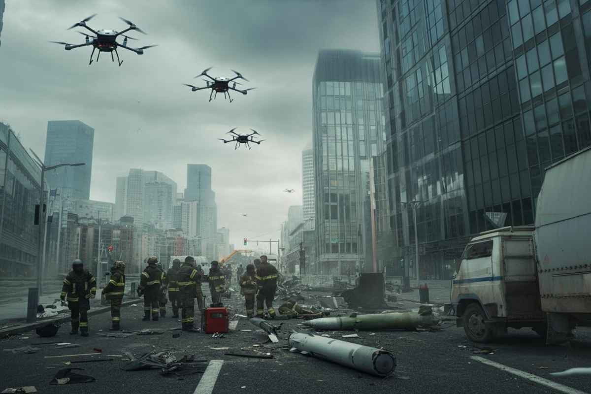 Varsavia: scoperti sette droni e resti di un missile misterioso