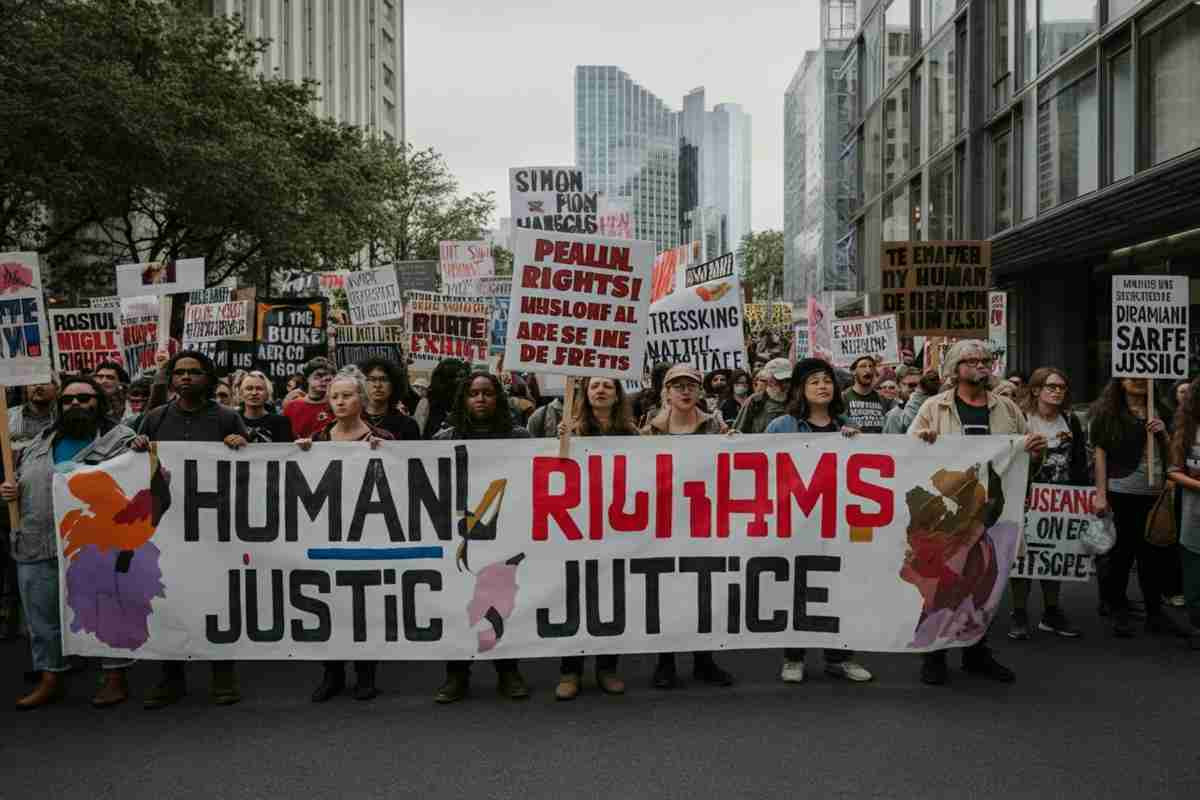 Violenza a Roma: manifestanti attaccati con caschi e coltelli dopo il corteo per Gaza