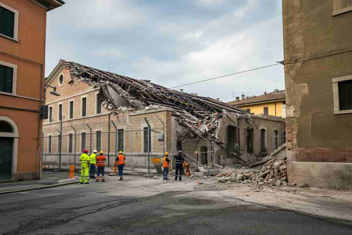 Crollo al carcere di Regina Coeli: fortuna che non ci sono feriti