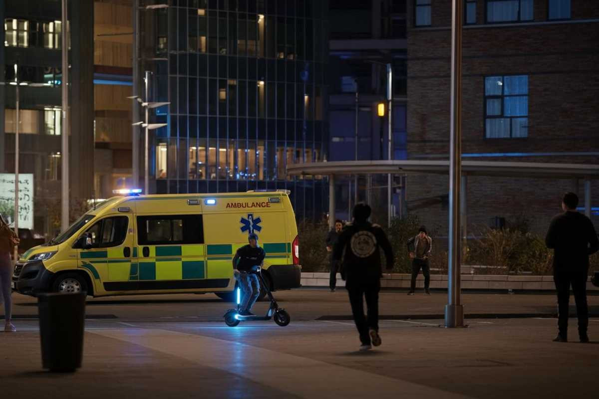 Foggia: un’ambulanza in pericolo, la polizia sventa un incendio doloso