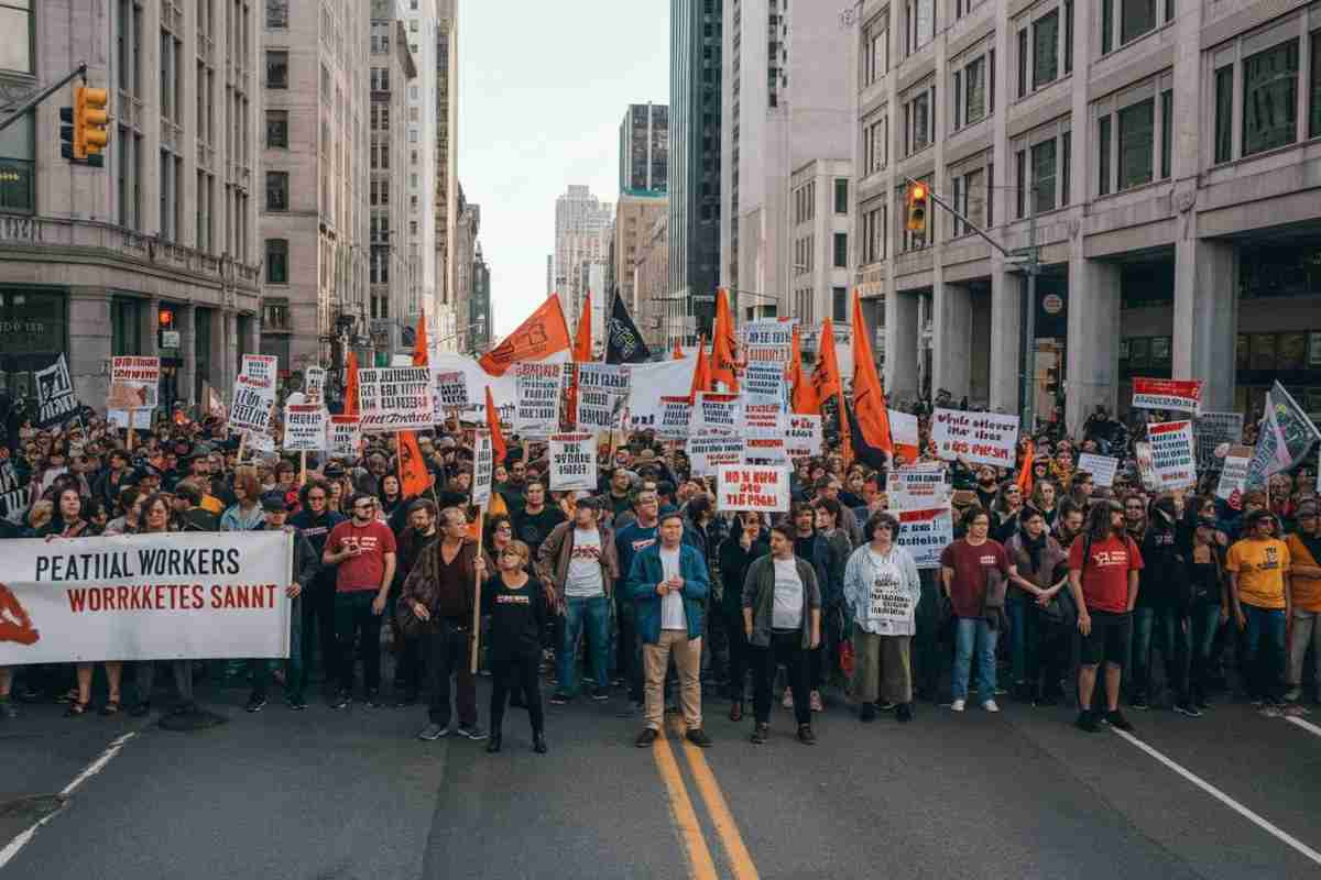 Francia in fermento: 250 cortei animano la nuova giornata di mobilitazione sindacale