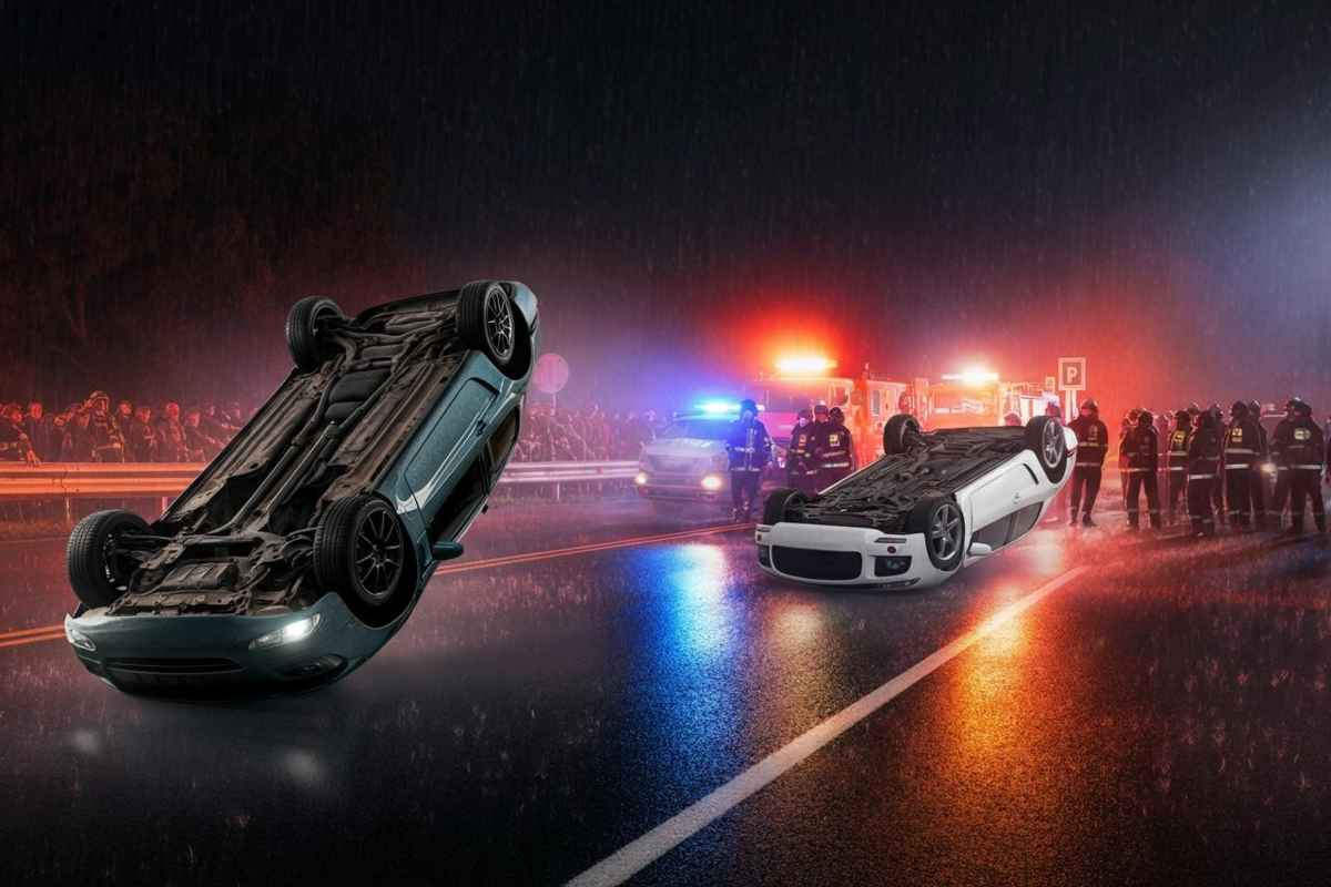 Gara di velocità sulla Cassia Sud: tre giovani ricoverati dopo l'incidente