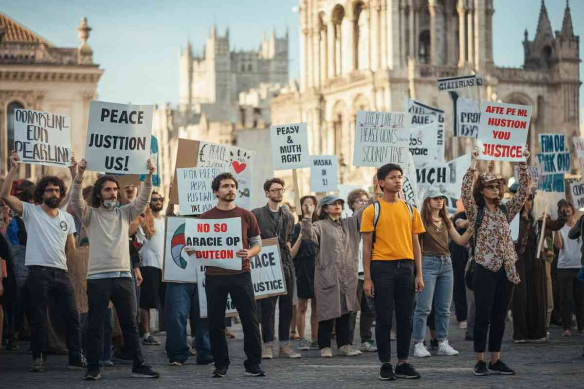 Gaza: l'appello di Motaz Malhees per una protesta pacifica