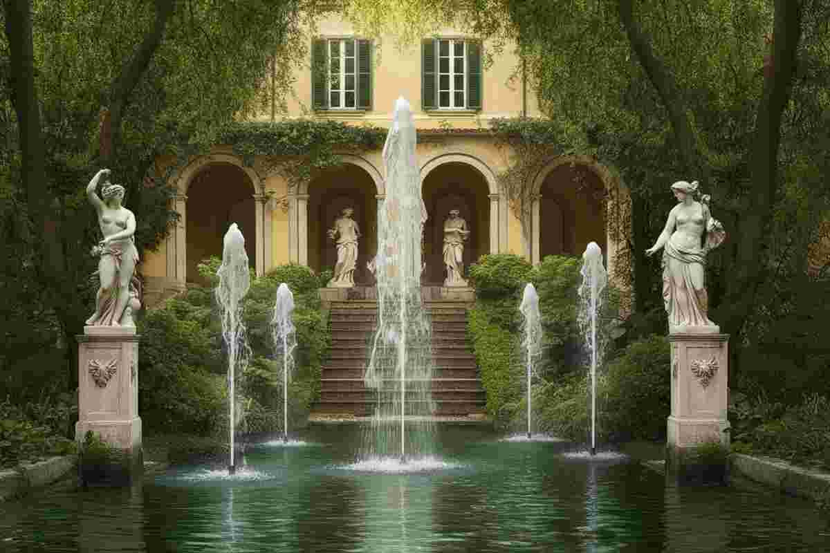 Il ritorno magico delle fontane del Ninfeo a Roma
