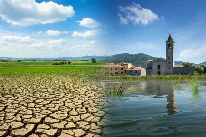 Legambiente avverte: l'acqua scarseggia o abbonda, ma il rischio idrogeologico cresce