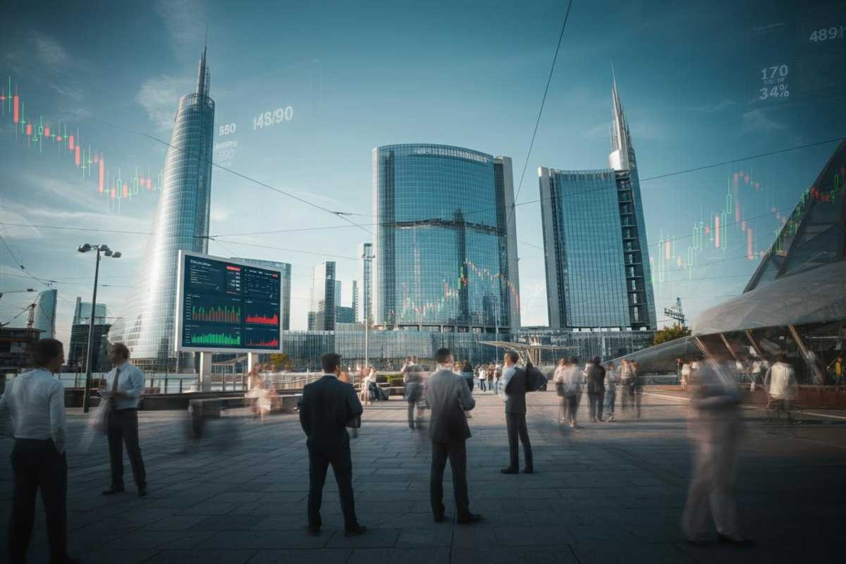 Milano brilla in borsa con un guadagno dello 0,25%