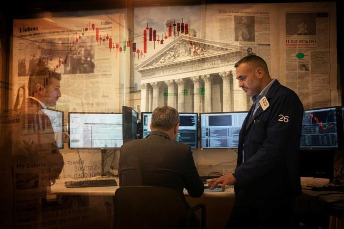 Milano in rosso: il mercato azionario segna un forte calo dell'1,03%