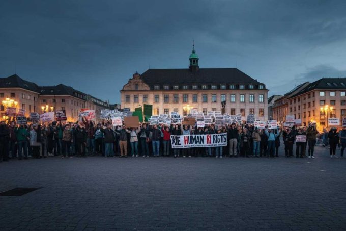 Neofascisti attaccano manifestanti a Roma: un blitz violento dopo il corteo per Gaza