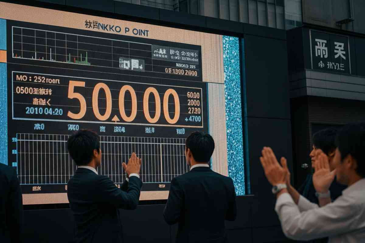 Nikkei fa la storia: supera per la prima volta i 50mila punti