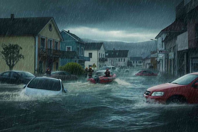 Nubifragio a Favara: una donna dispersa e polemiche per la mancata allerta rossa