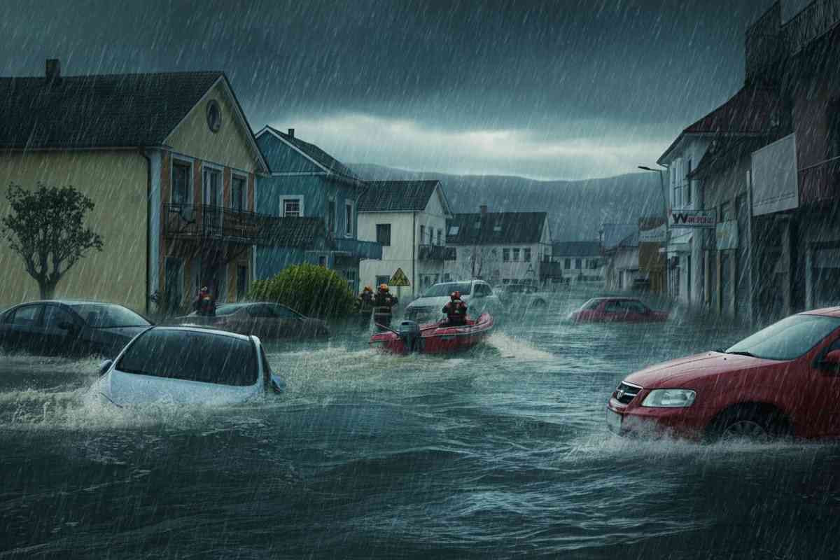 Nubifragio a Favara: una donna dispersa e polemiche per la mancata allerta rossa