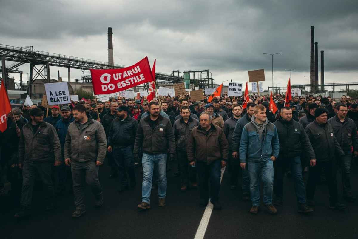Sciopero generale all'Ex Ilva: Taranto in piazza per la protesta