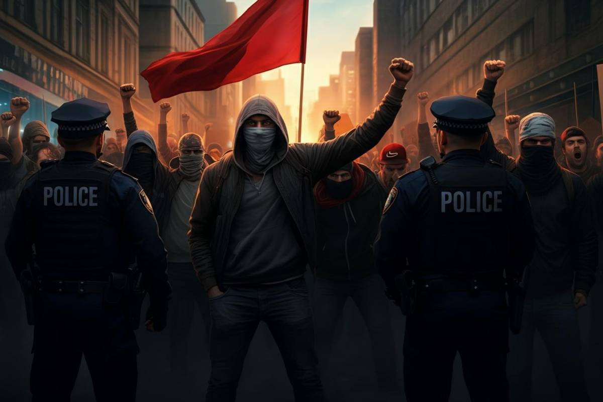 Scontri a Milano: la Polizia risponde con lacrimogeni dopo il lancio di sassi