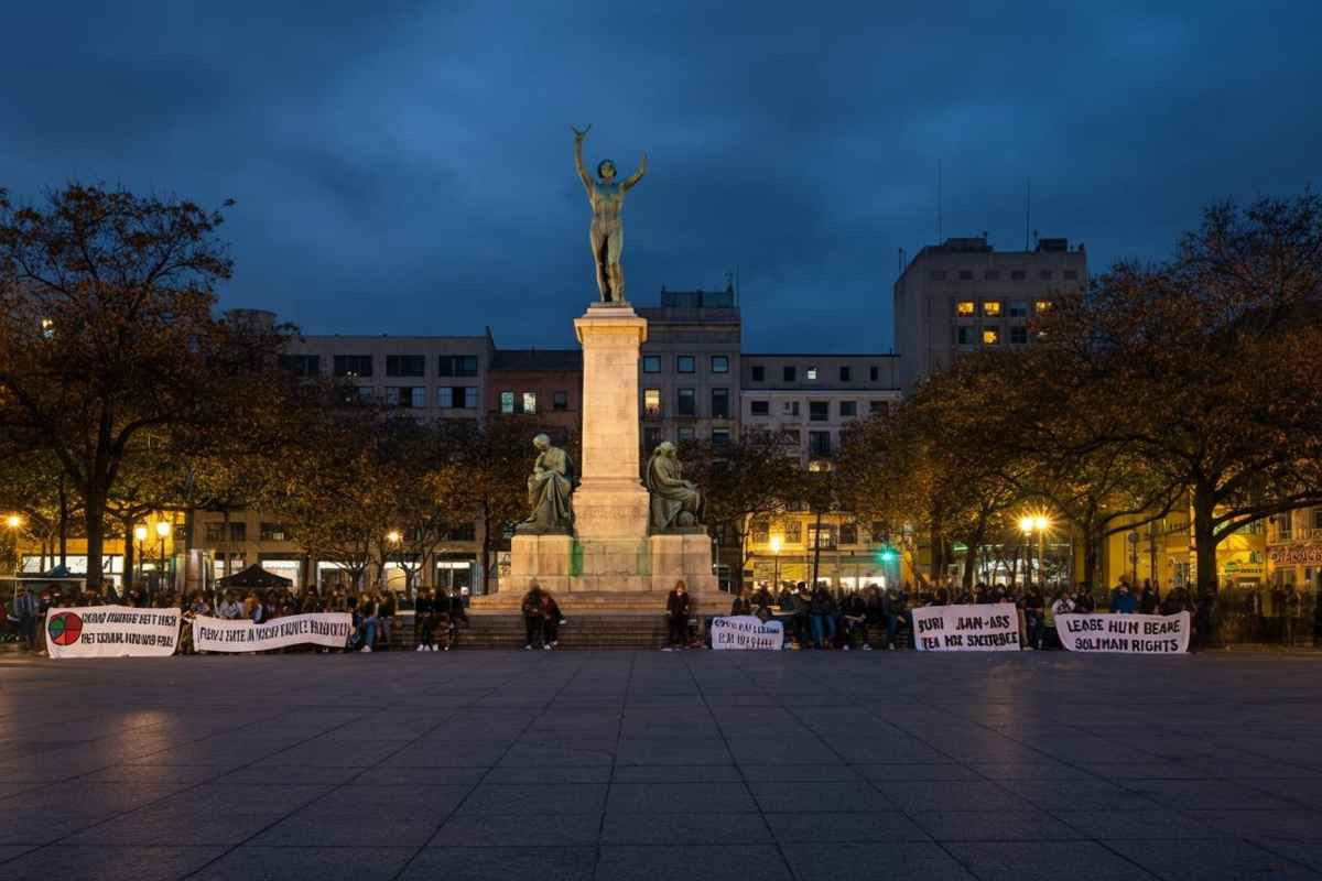 Statua di Papa Wojtyla imbrattata: Meloni condanna l'atto indegno dei manifestanti