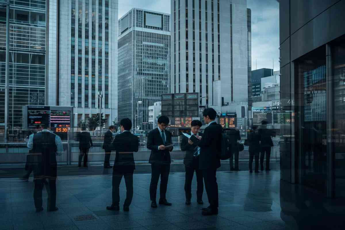 Tokyo in rosso: la borsa apre in calo dell'0,89%
