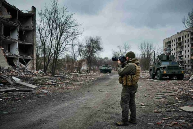 Un fotoreporter francese perde la vita in un drammatico attacco con drone in Ucraina