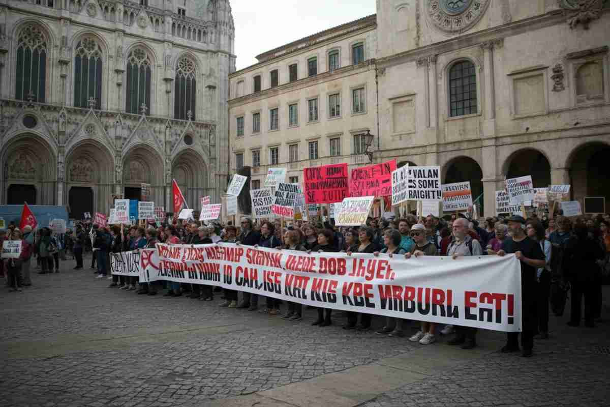 Un milione in piazza a Roma per la Palestina: scontri e 12 fermi tra i manifestanti